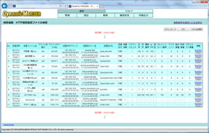 Webアクセス送信ファイル検査結果